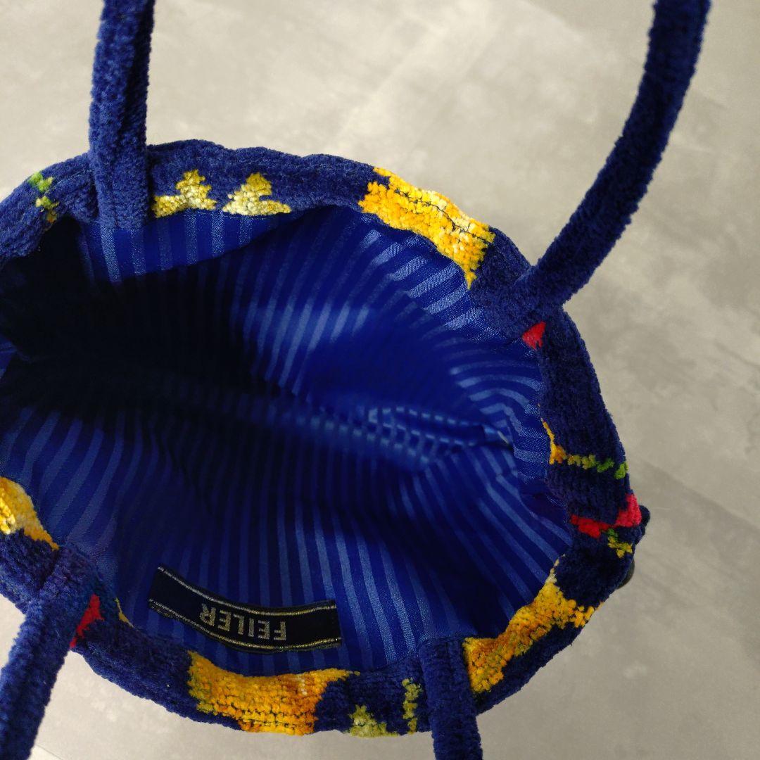 FEILER　ギンコウツリー　手付き巾着