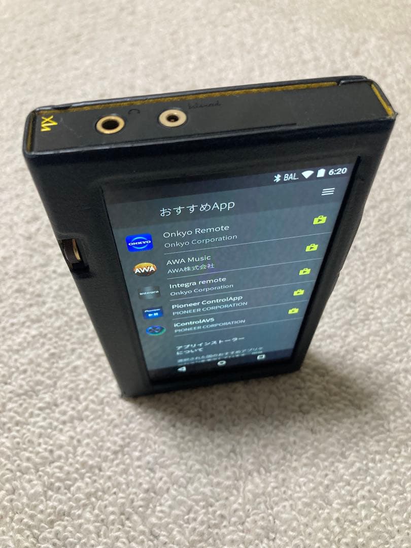 ONKYO DP-X1Aハイレゾデジタルオーディオプレーヤー ブラック