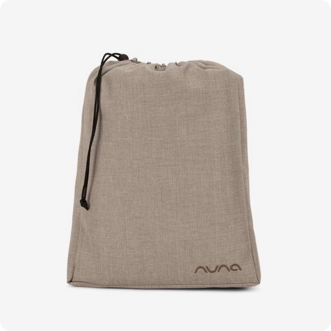 nuna 抱っこ紐 グレー 花柄