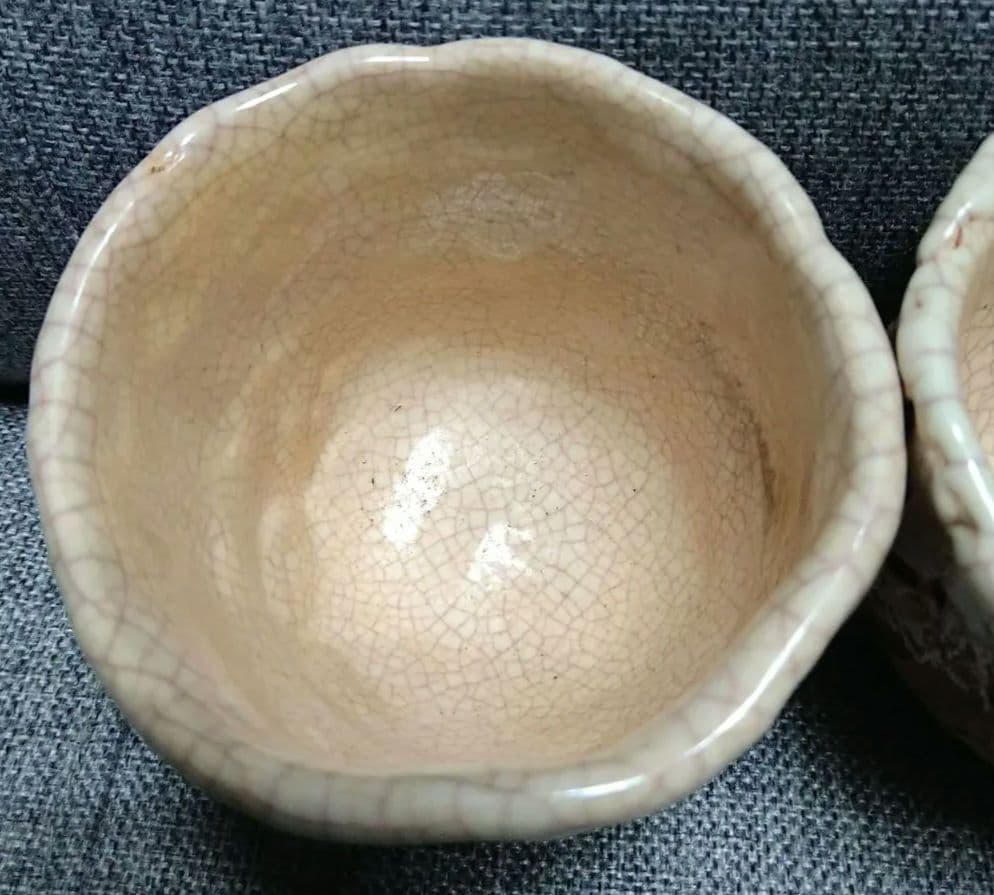 レア！楽山の天神蟹の湯呑みです(๑•̀ㅂ•́)و✧