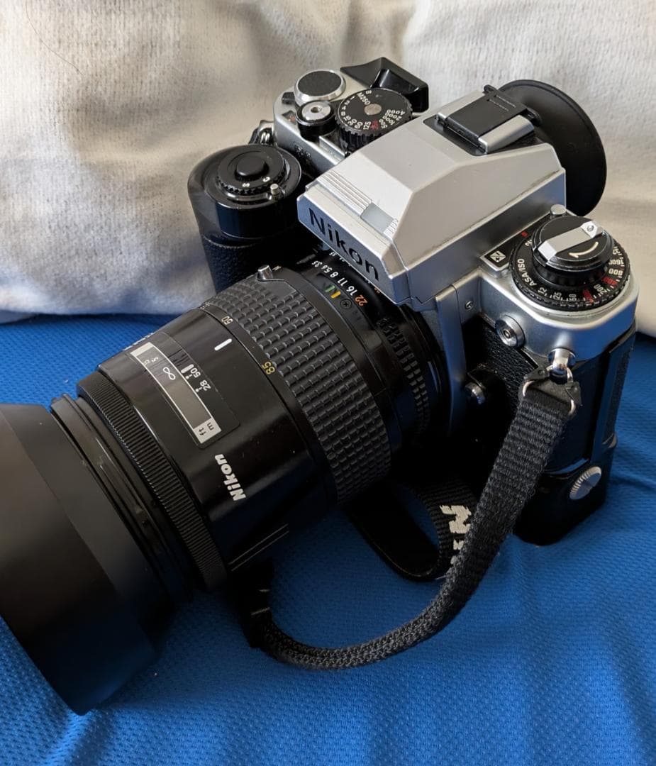 限界値下げ! '84年度の代表機 ニコン Nikon FA 銀 超美品 装備充実