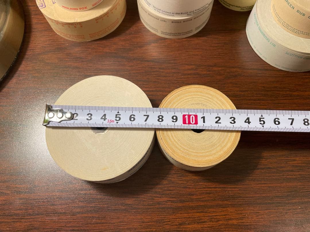 専用ページ　海外　レアロールチケットヴィンテージ　チケット