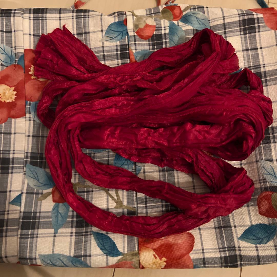 【クティールとレトロ】2wayレトロ浴衣セット 花柄チェックカーディガン風浴衣