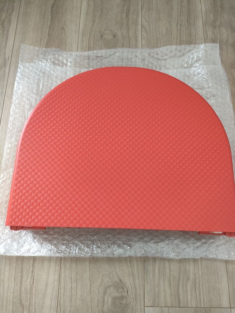 レッド 折りたたみ式テーブル スツール 2イン1 ポータブルテーブル