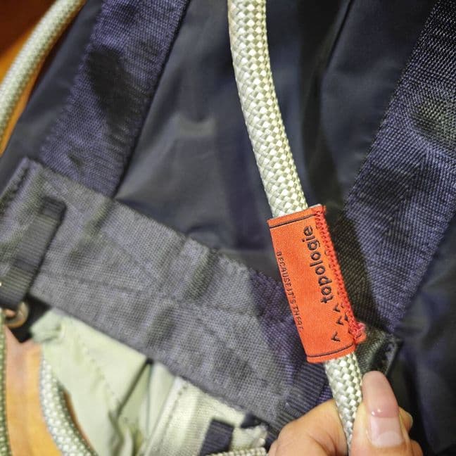 Topologie ナイロン製 ショルダーバッグ シルバー グレー ブラック