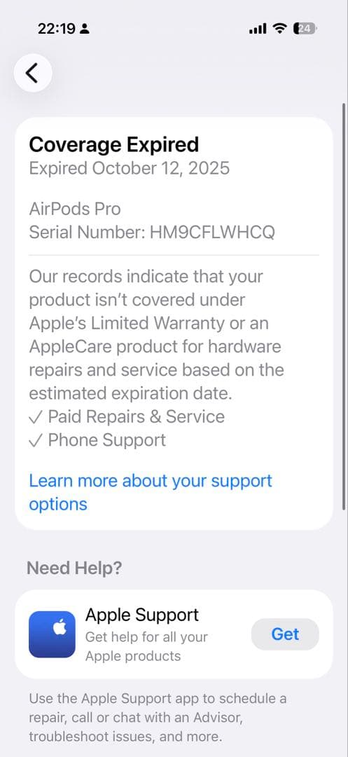 AirPods pro2 本体 ホワイト 充電ケーブル付き