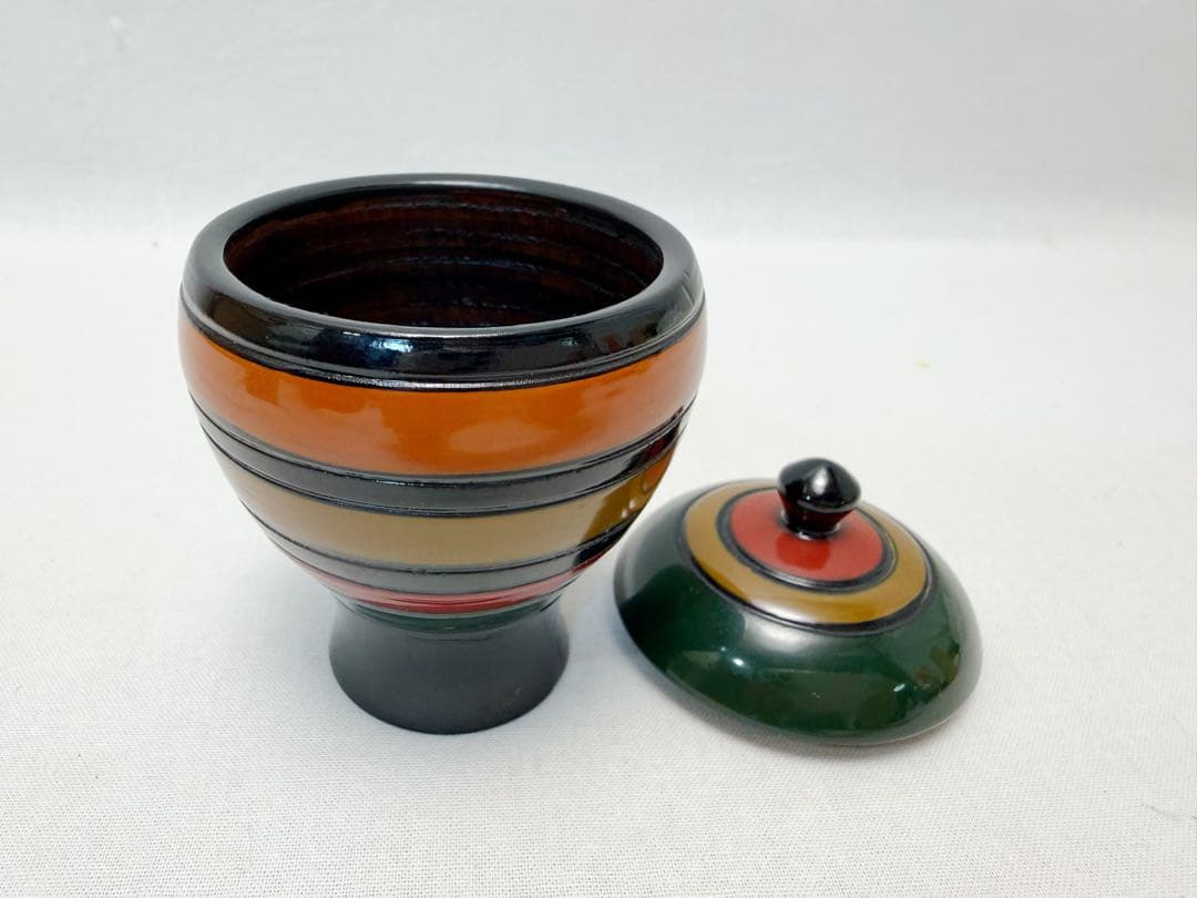 未使用 茶道具 桑 手持ち 煙草盆 4点セット 火入 灰吹 煙草入 元箱