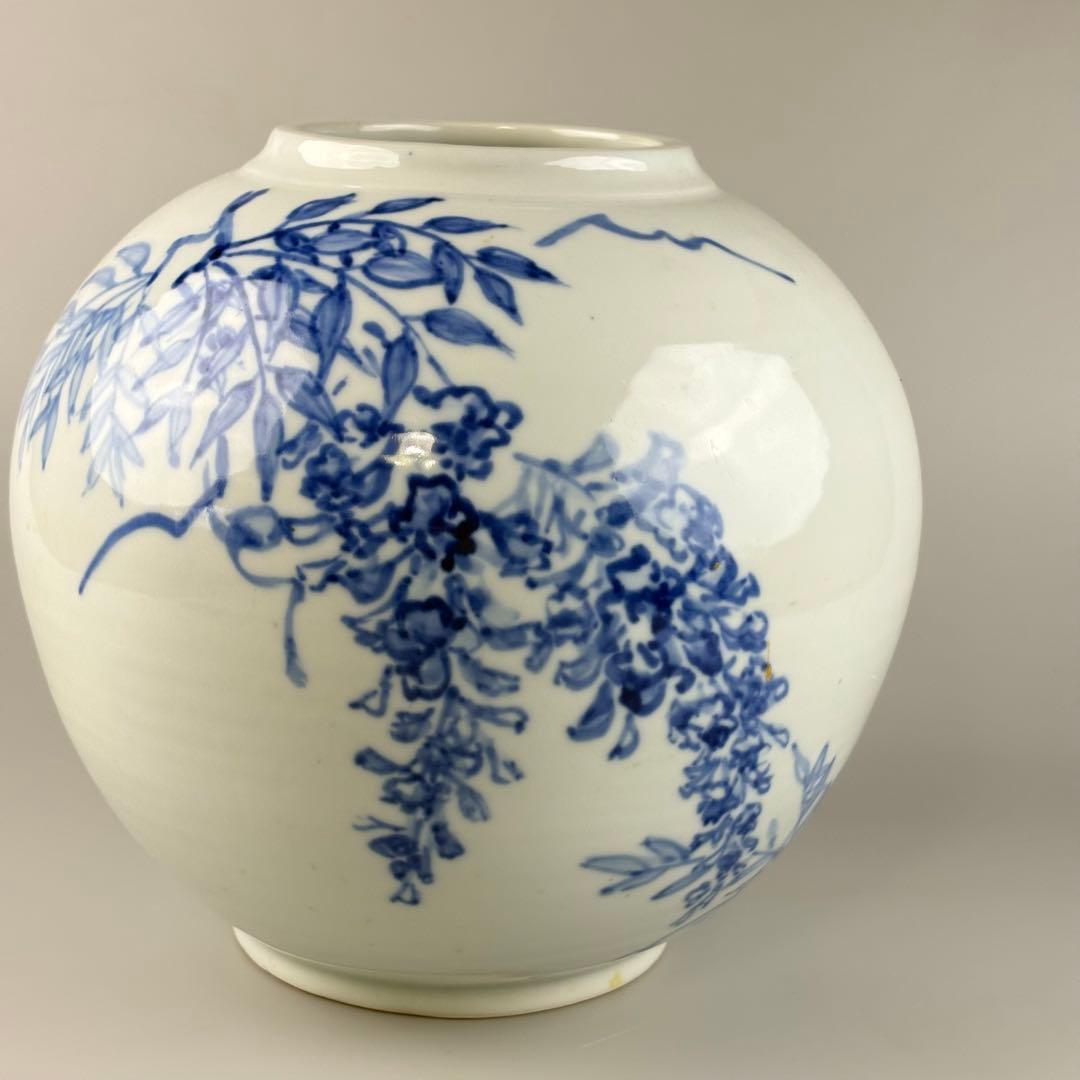 谷健治 染付 陶器 陶芸 伝統工芸 茶道 茶事 花器 花入