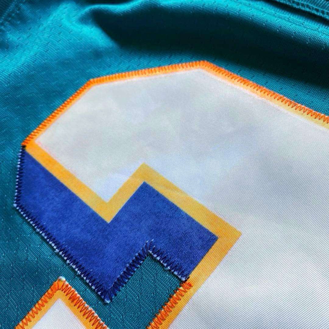 NFL 公式 マイアミドルフィンズ フットボールシャツ ユニフォーム 34番