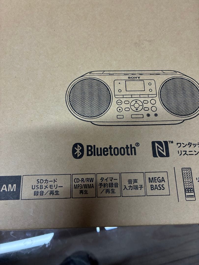 SONY ZS-RS80BT SDカード/USB/CD/ラジオ搭載オーディオ