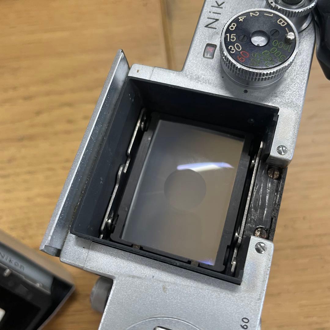 Nikon F アイレベル シルバー フィルムカメラ