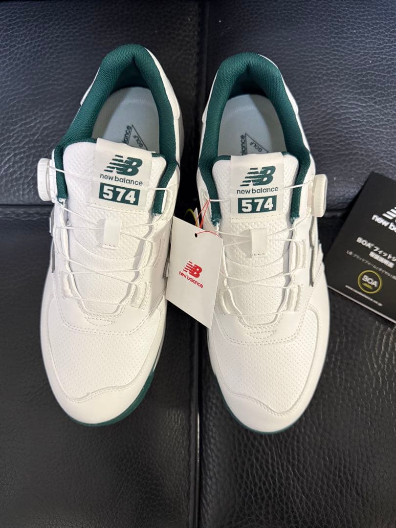 New Balance 574 BOA (男性用)ゴルフシューズ　26センチ