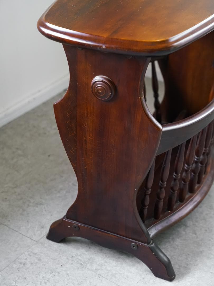 70-80's 柏木工 サイドテーブル/マガジンラック ヴィンテージ