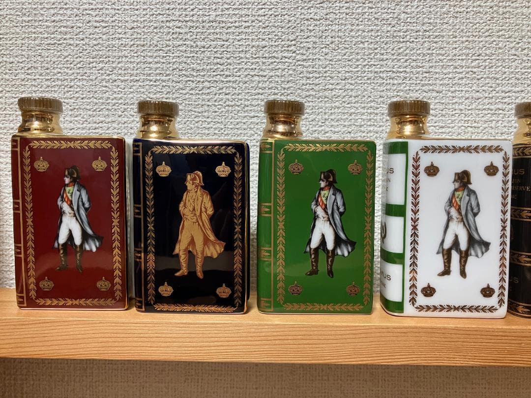 未開封　ブランデー　カミュ　ブック　ナポレオン　ミニ　7本セット