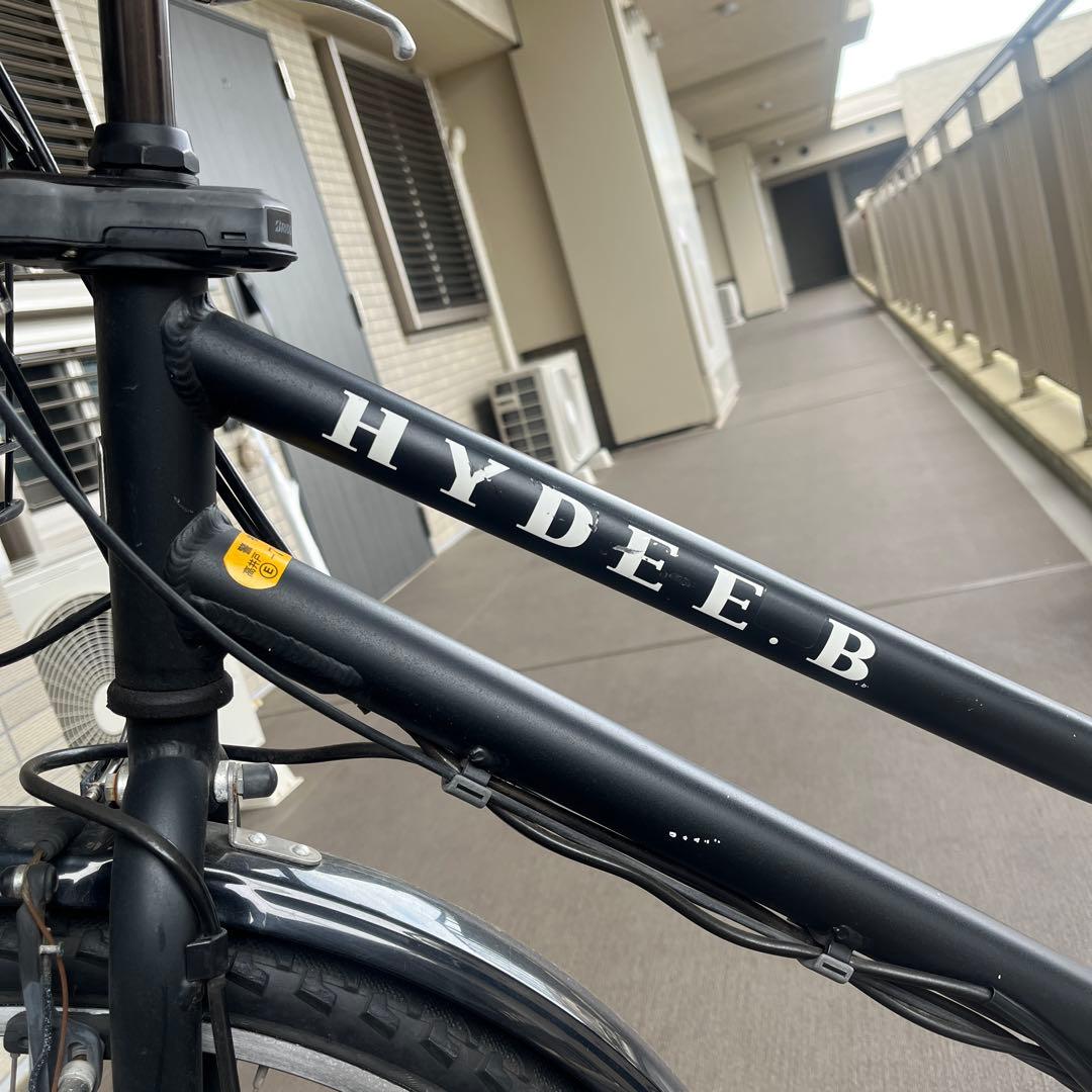 【杉並区引取優先】HYDEE.B マットブラック　電動アシスト自転車