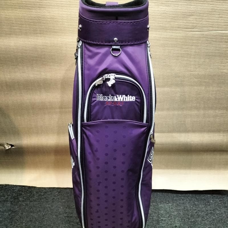 中古品 Black＆White SPORT キャディバッグ