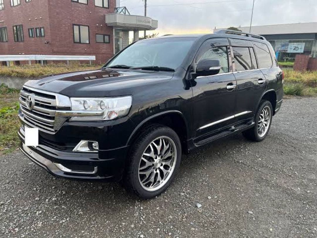 タイヤバリ溝！美品！フルメッキ！DECORSA 22インチアルミ　ランクル等