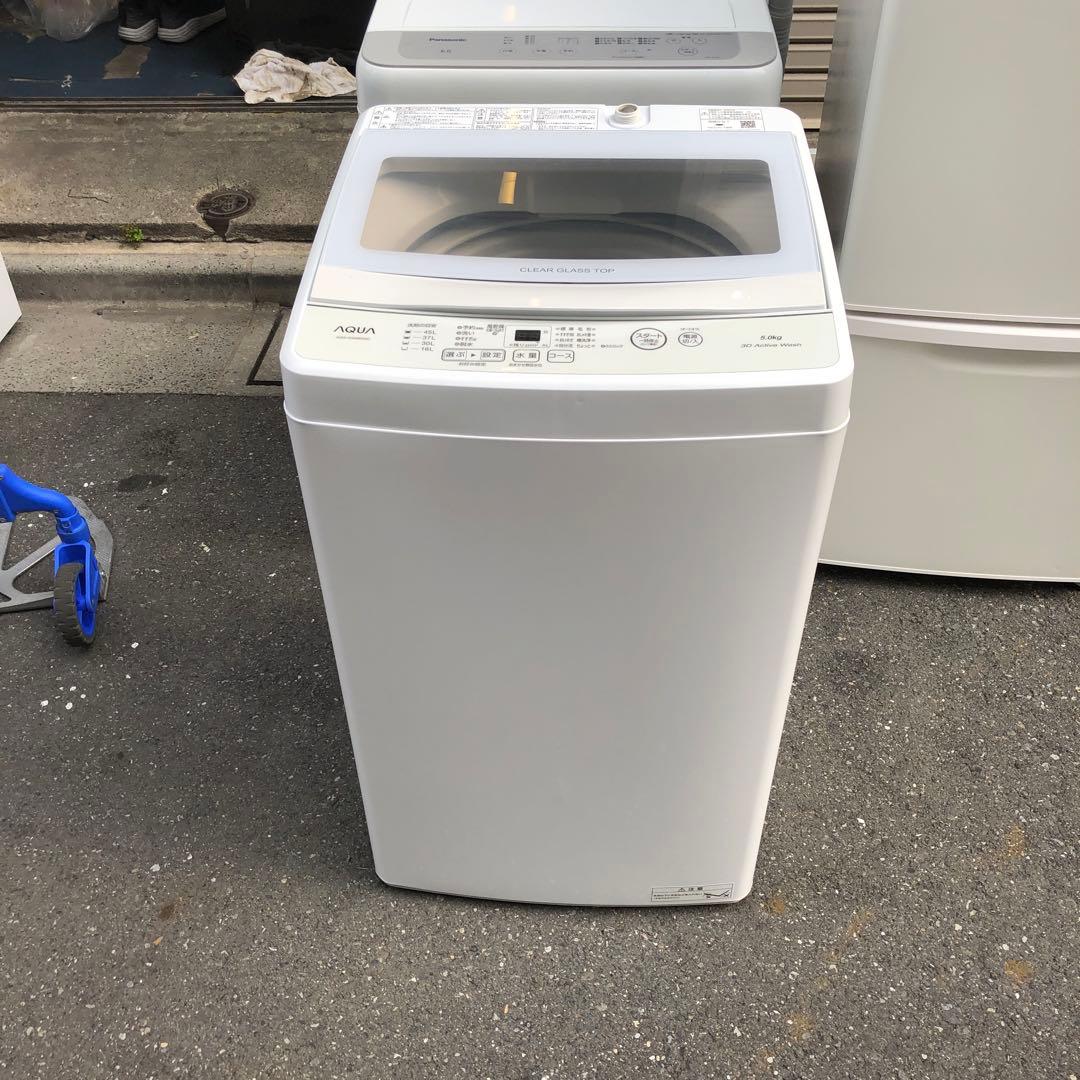 AQUA AQW-S5MBK 2022年製 5kg