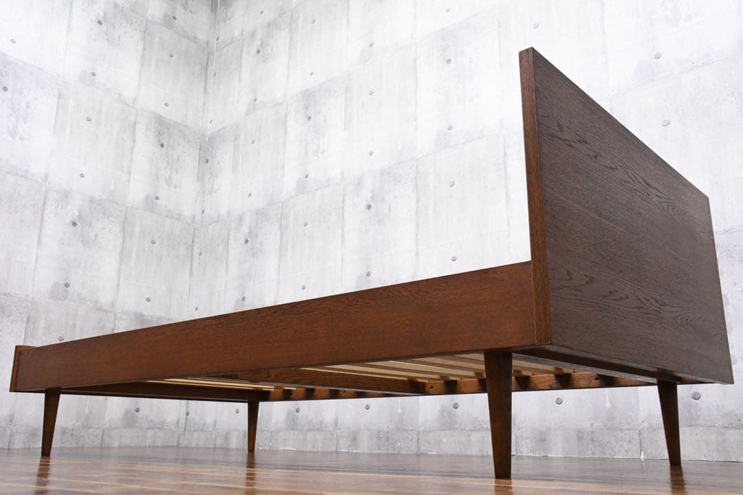 EIC10 美品 トラックファニチャー シングルベッドフレーム 24万 ナラ材