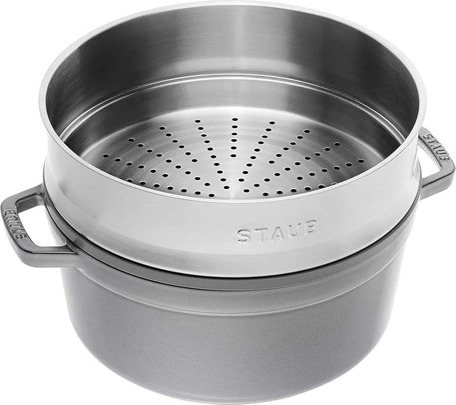 STAUB La Cocotte 鍋 26cm スチーマー付き