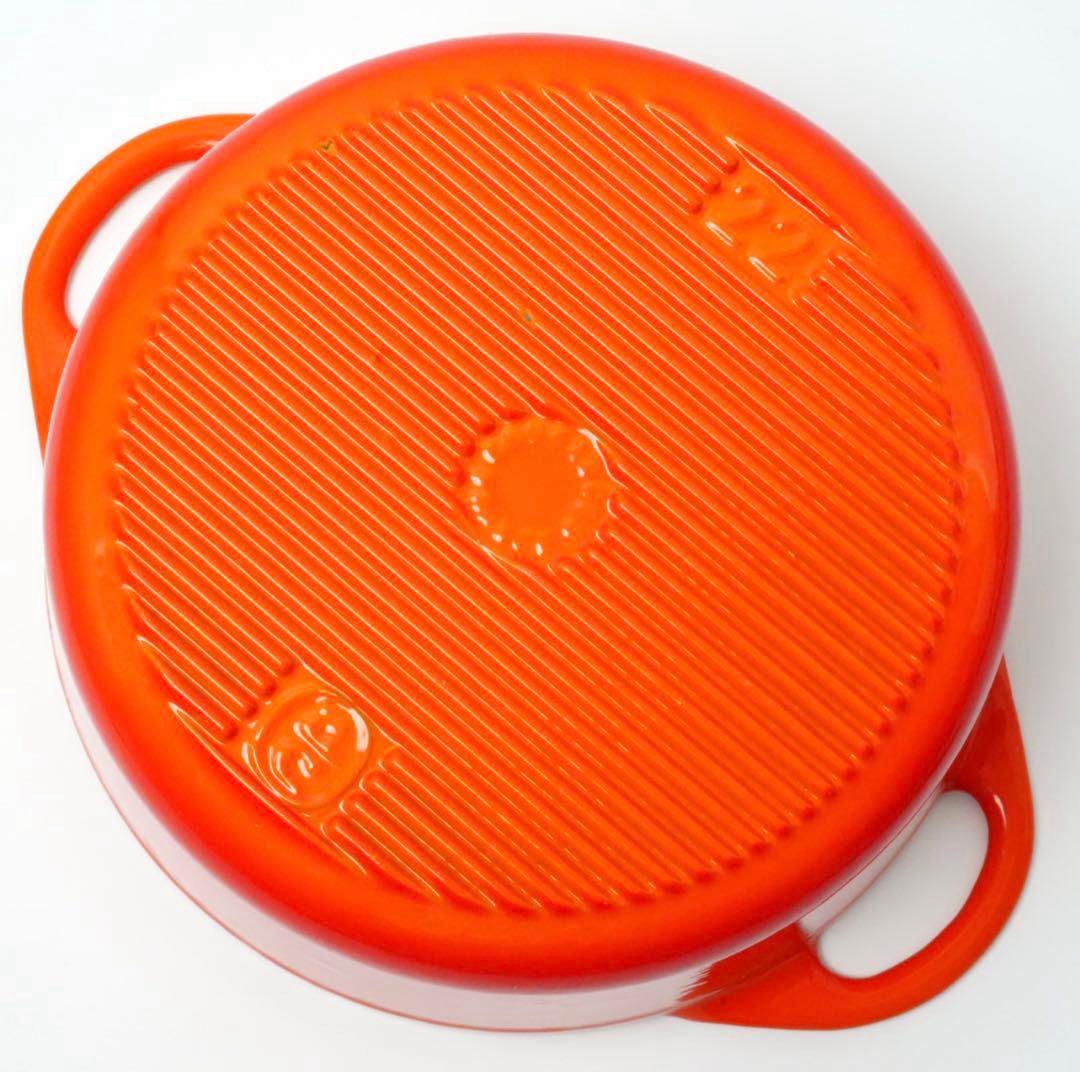 【希少】COUSANCES DOUFEU　クーザンス デュッフ鍋　オレンジ　22