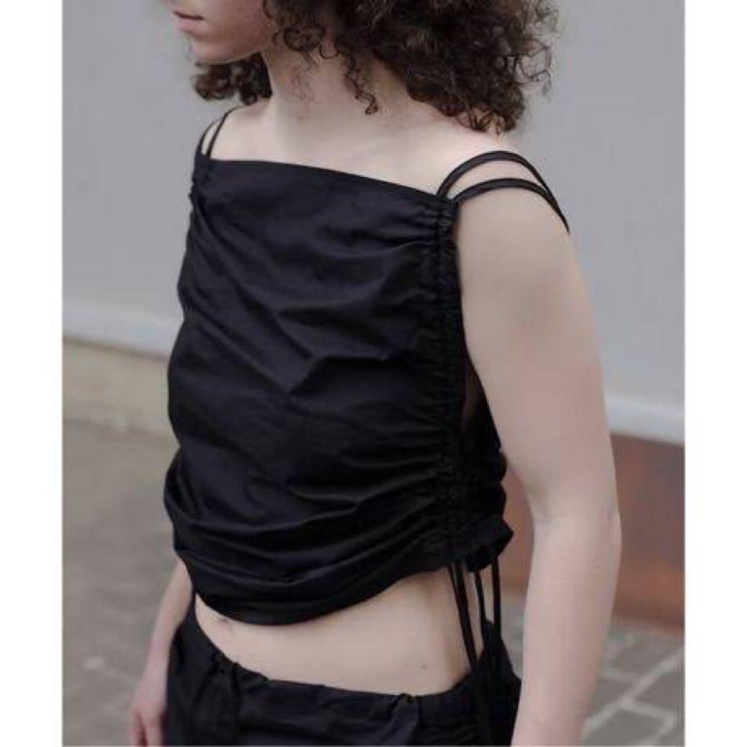 Baserange/ベースレンジ PICTORIAL STRAP TOP