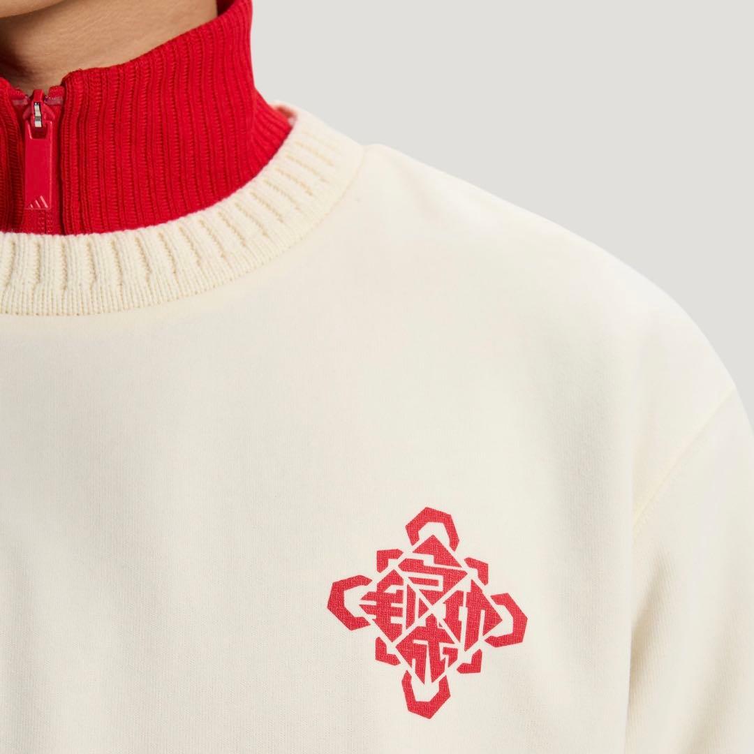 新品L Adidas FW25 CNY 馬年限定 半袖Tシャツ KT0713