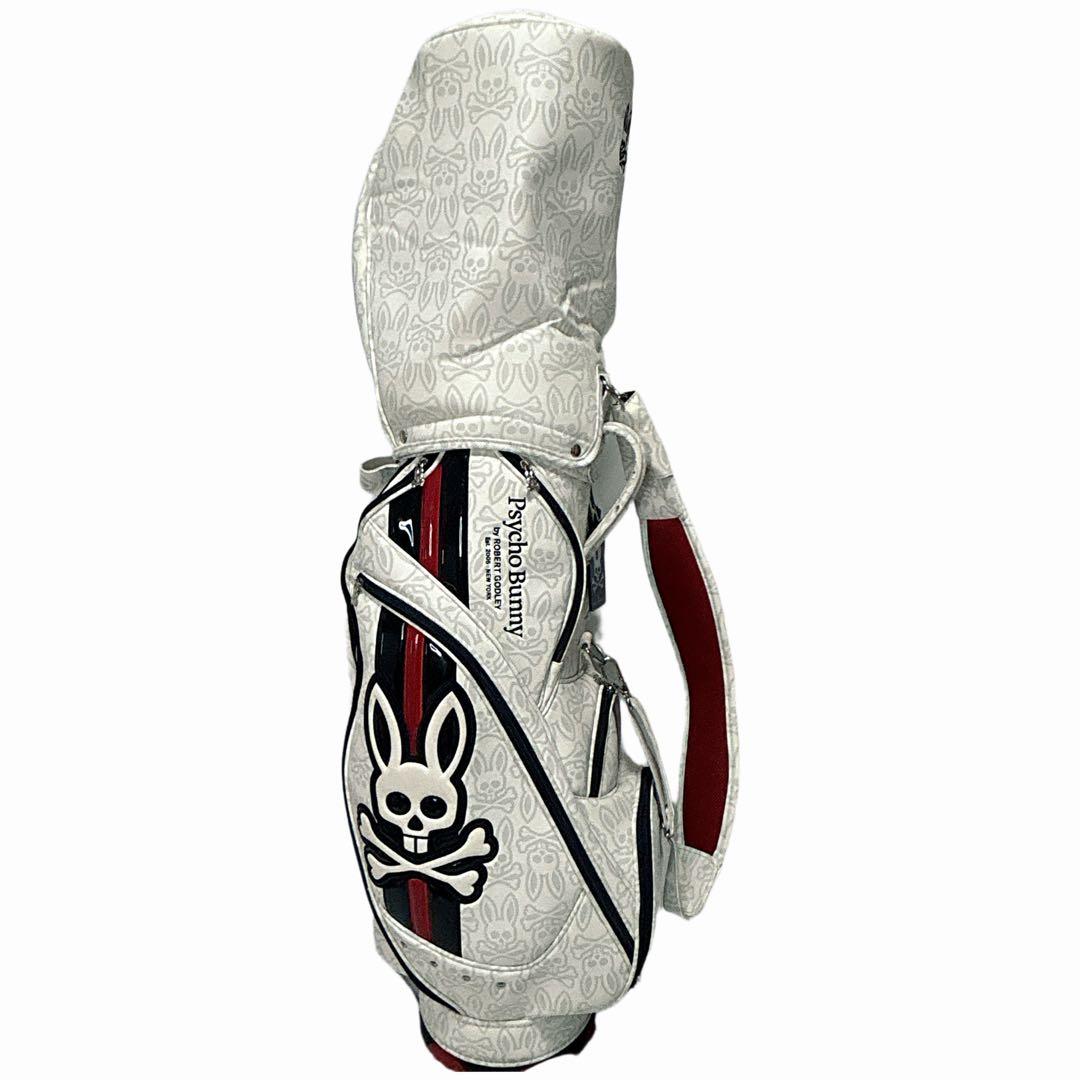 Psycho Bunny ゴルフバッグ ホワイト
