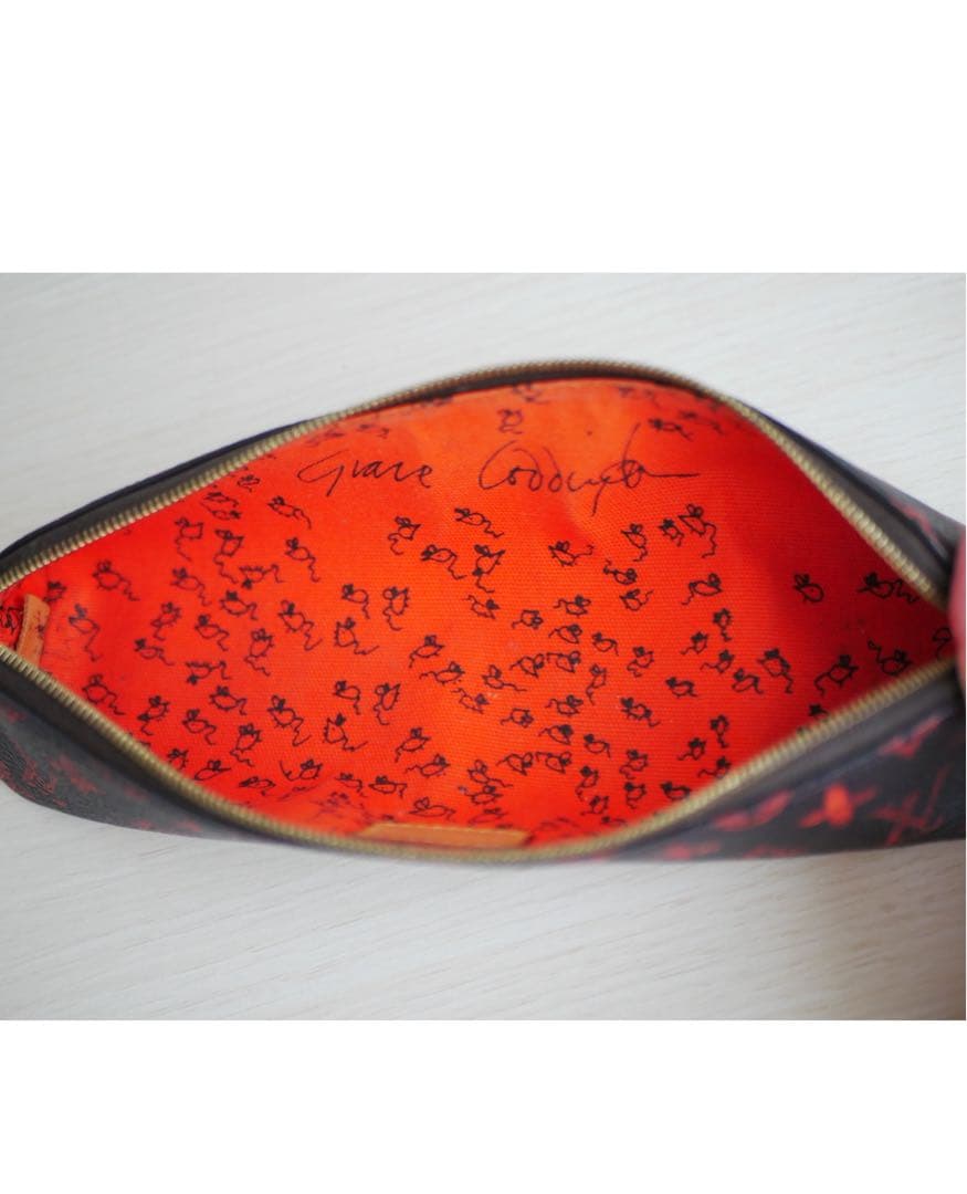 ルイヴィトン LOUIS VUITTON キャットグラム ペンケース