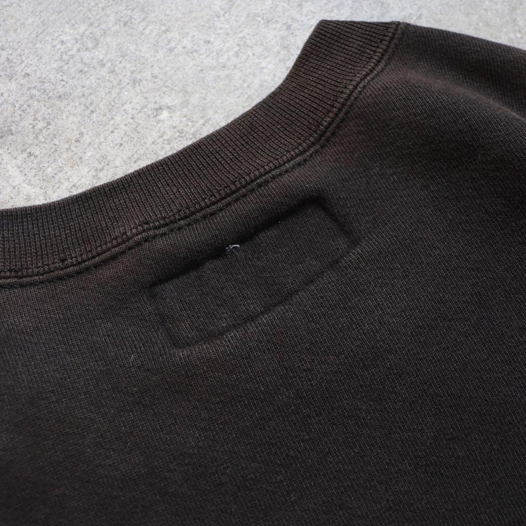 ハイコットン ブラック USA製 90s Russellラッセル スウェットXL