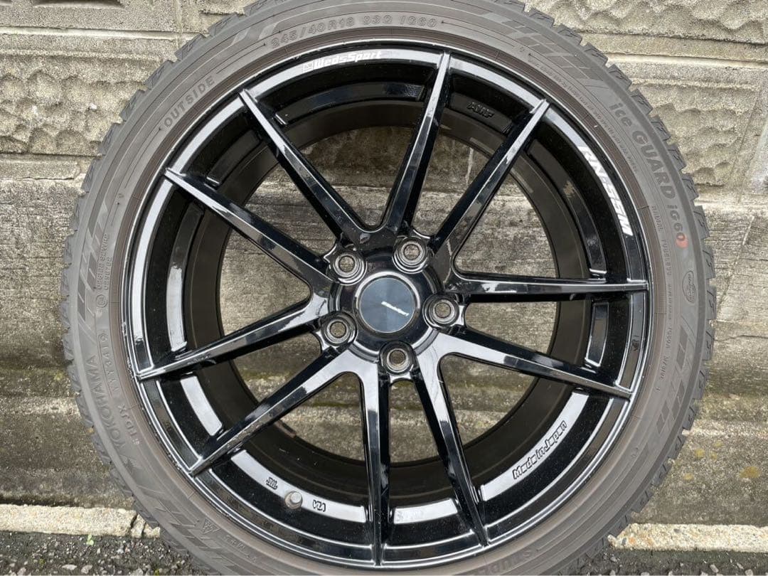 WEDS Sport RN-55M iG60 245/40R18 スタッドレス