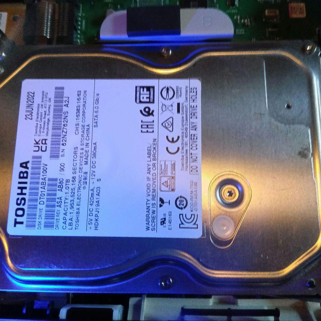 SHARP AQUOSブルーレイ 2B-C05BW1 HDD1TB増量交換第18