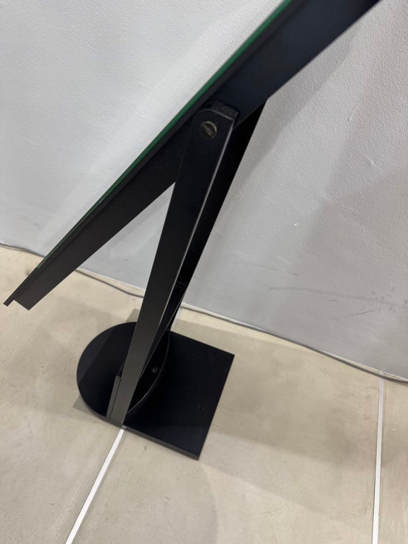 80's SHISEIDO スタンドミラー 姿見 スペースエイジ ポストモダン