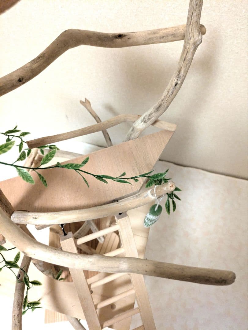 バードアスレチック67 流木 バードジム　バードトイ　クリスマス