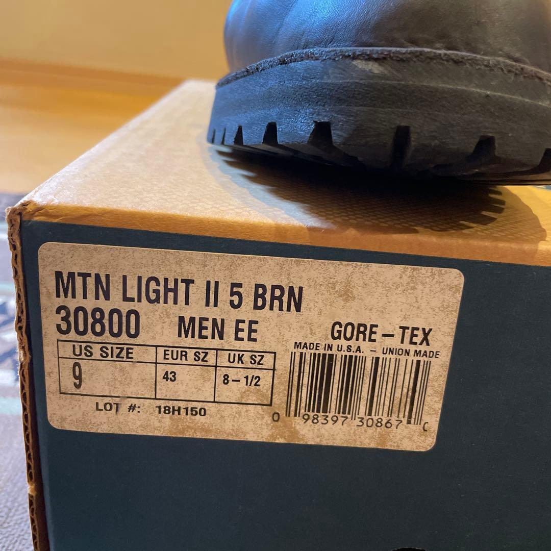 Danner MTN LIGHT II ブラウン 9 EE