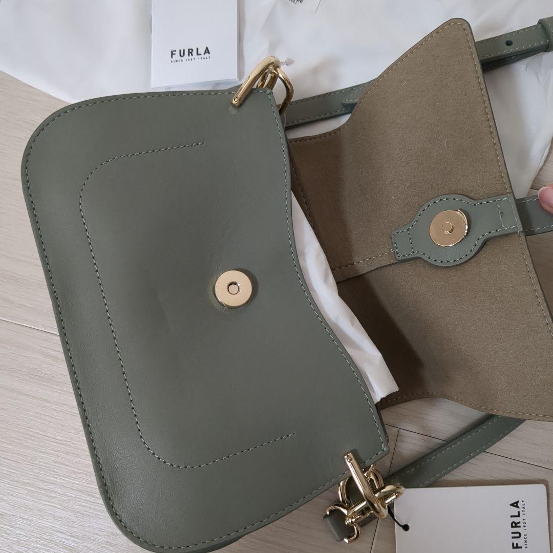 ポリゴンFURLA フルラ Flow トップハンドル MINI