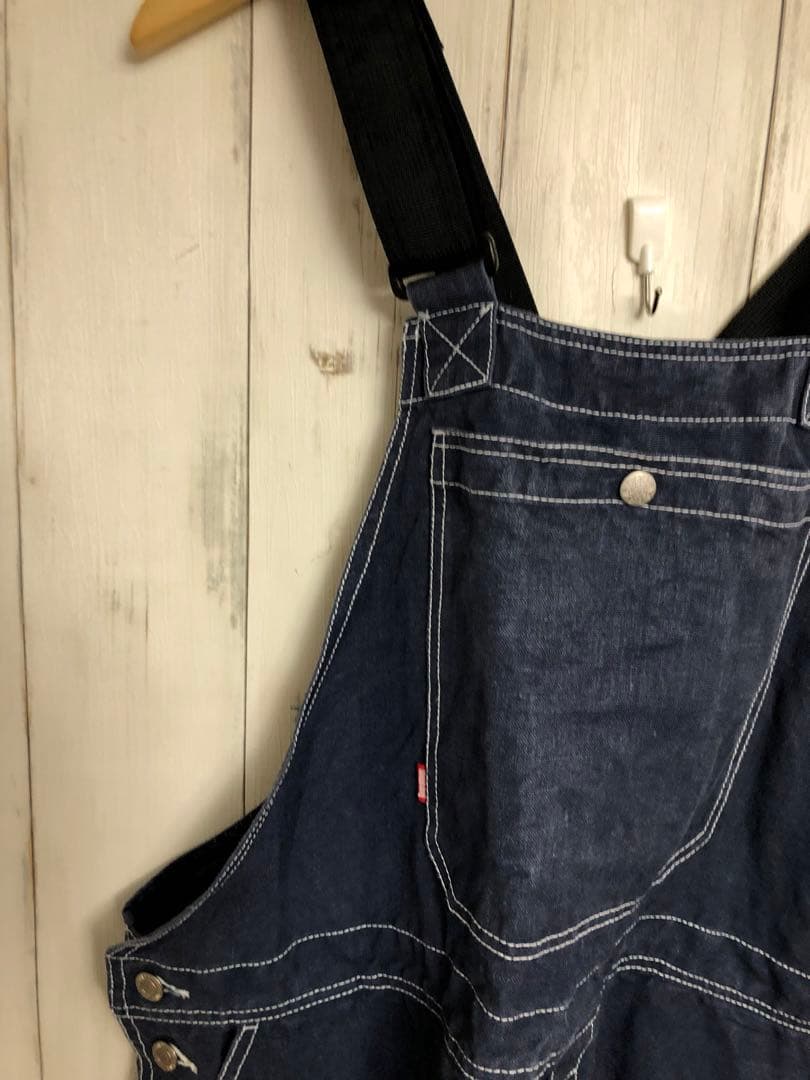 TOKYOHEMPCONNECTION HEMPオーバーオール ネイビー L