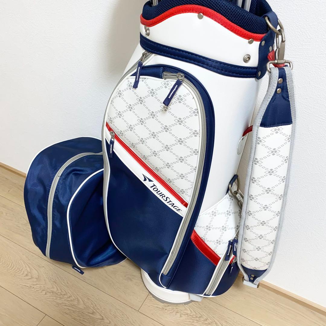 TOURSTAGE CLレディース用ゴルフクラブセット☆初心者キャディバッグ付
