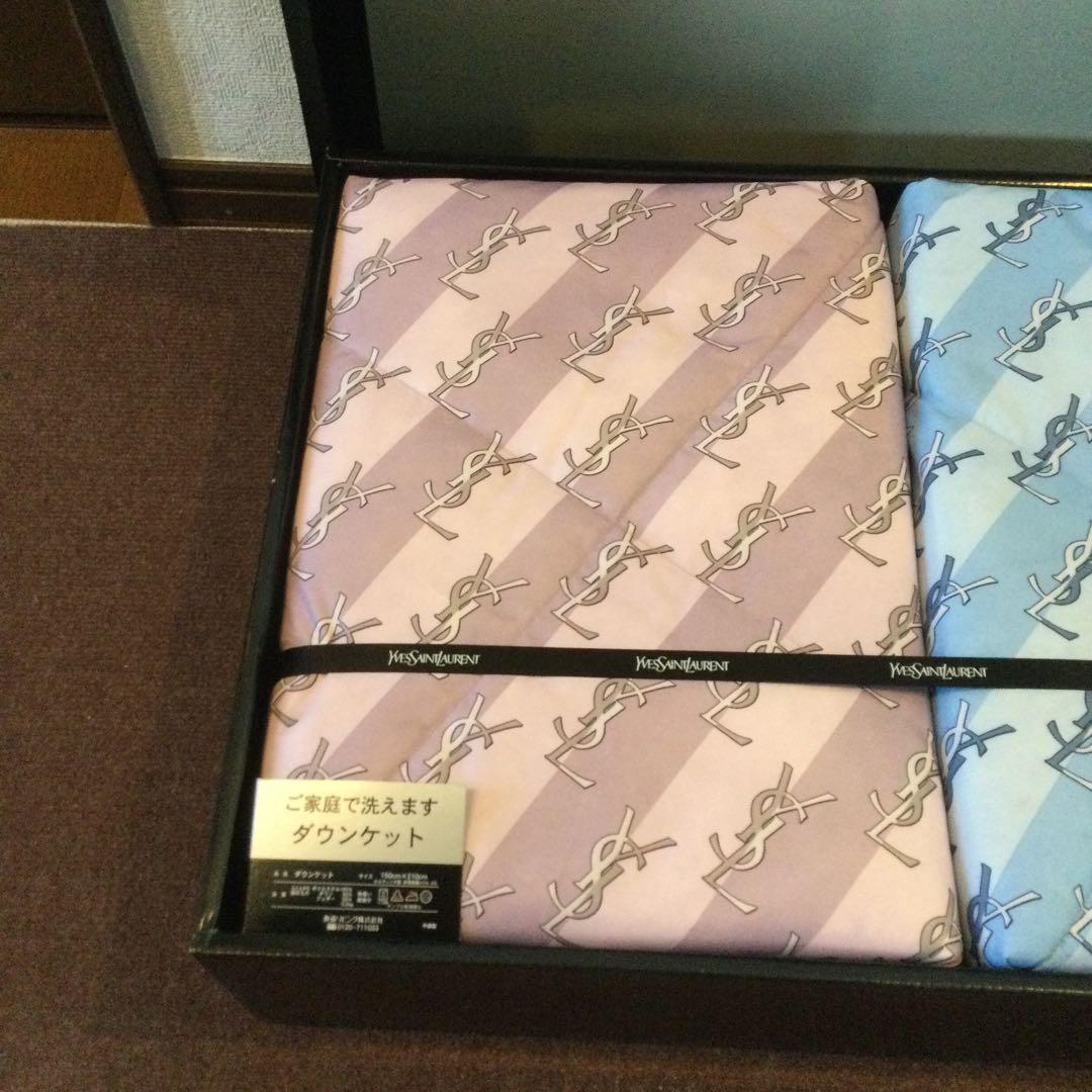 イヴサンローラン ダウンケットシングルサイズ2点 最終価格