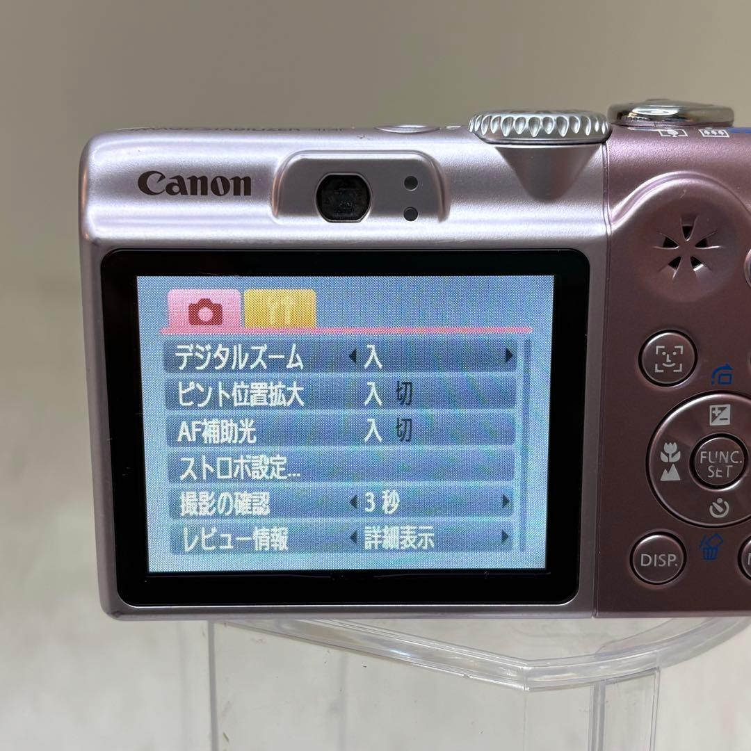 Canon PowerShot A1100IS PC1354 ピンク 単三電池
