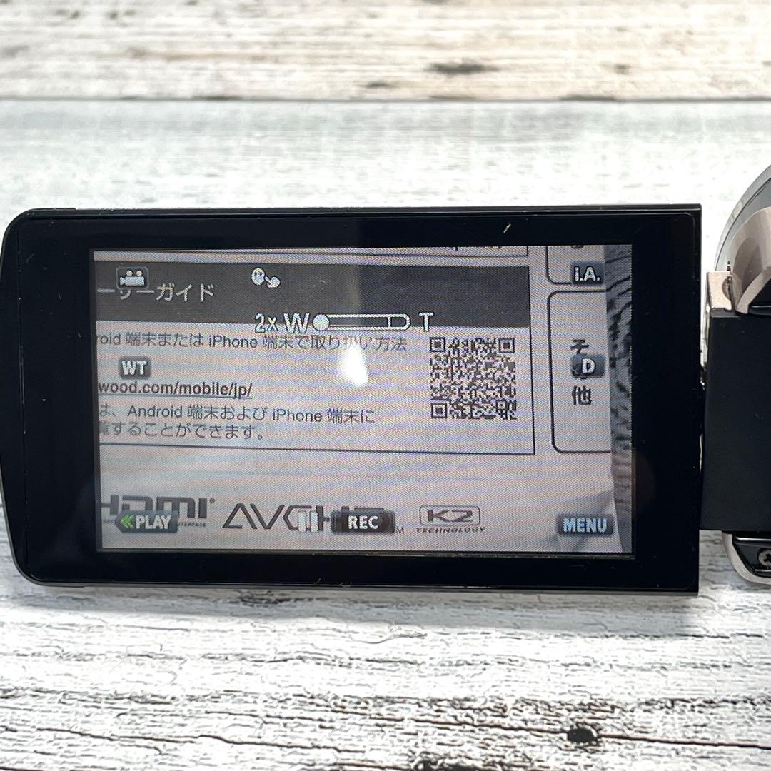 【美品】JVC KENWOOD ビデオカメラ EVERIO GZ-E265