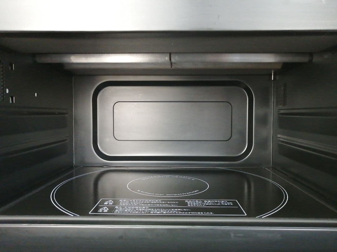 22年製 バルミューダデザイン　オーブンレンジ　K04A-BK