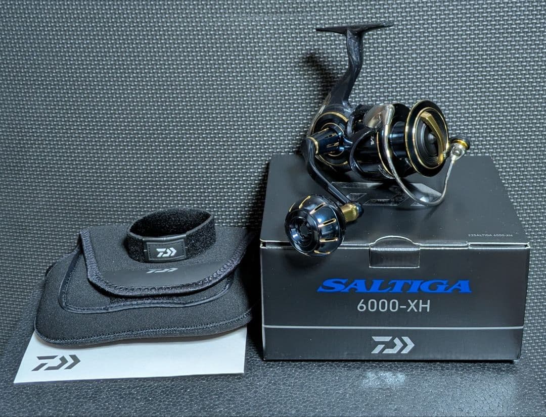 【美品】ダイワ　23 ソルティガ　6000-XH