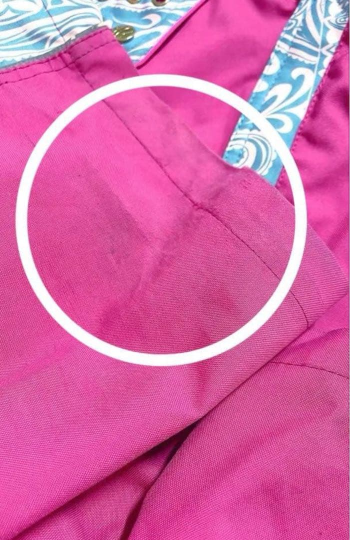 【希少】スノーウェア上下セット ユニセックス ペイズリー スキーウェア ピンク