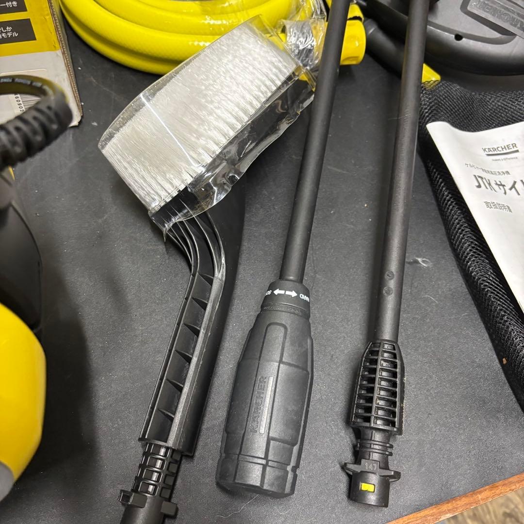881　未使用品　ケルヒャー　高圧洗濯機　静音　サイレント　送料無料