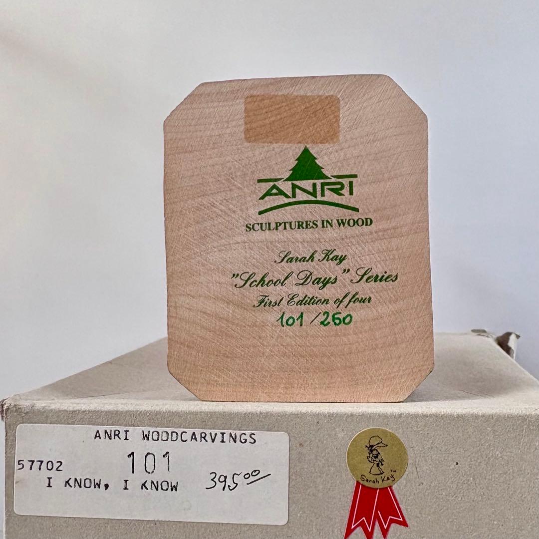 【J様ご確認】アンリ人形　ANRI 15㎝お箱付　【I Know I Know】