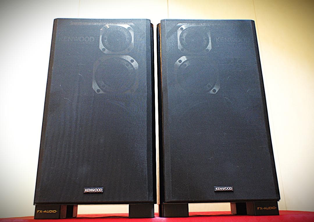 【超美品】KENWOODスピーカー LS-500D ブラック調 整備良品