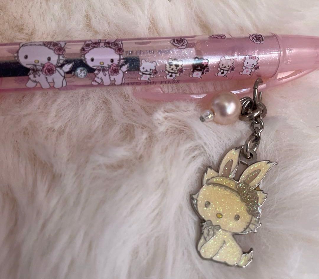 レア♡うさみみチャーミーキティ ボールペン 当時物