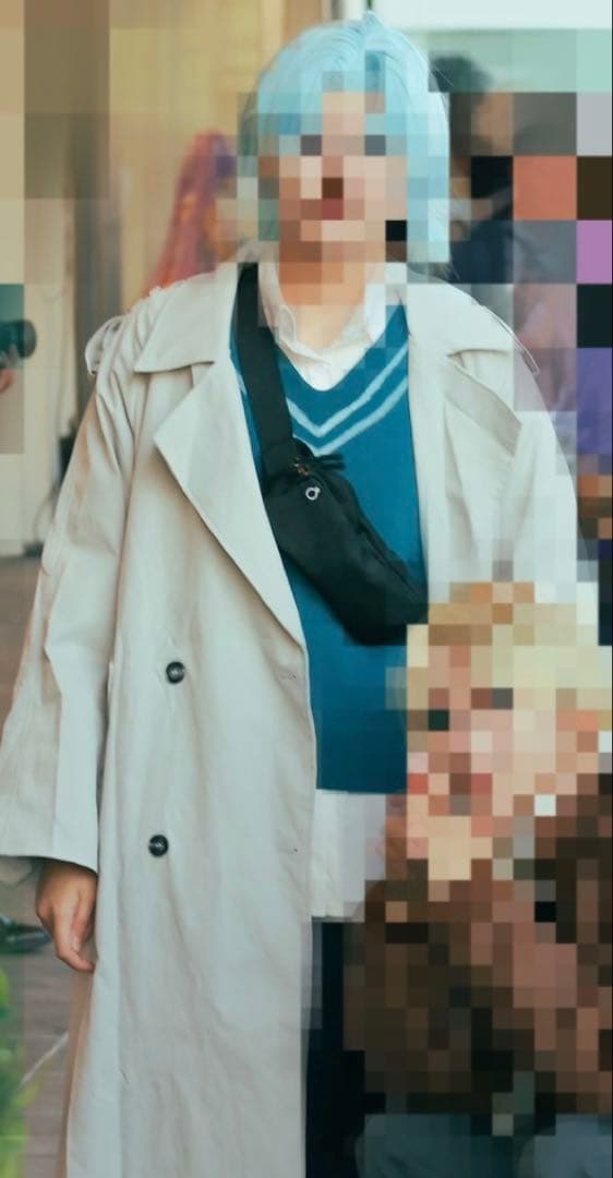 にじさんじ 渚トラウト ウィンターデート風 衣装 ウィッグ コスプレ