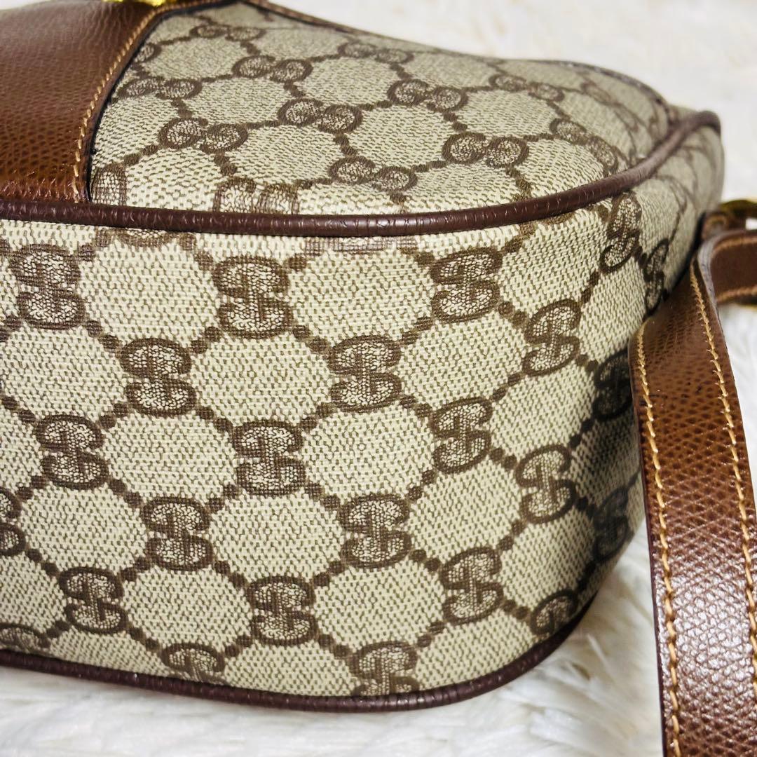 希少品 GUCCI ヴィンテージ シェリーライン ショルダーバッグ gg柄